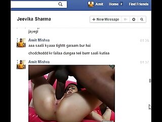Real Desi Indian Bhabhi Jeevika Sharma gets seduced together with rough fucked on Facebook Small talk